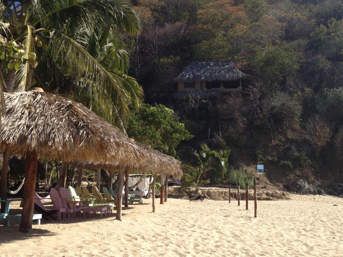 Casa Luna Playa Hotel Puerto Ángel Екстериор снимка